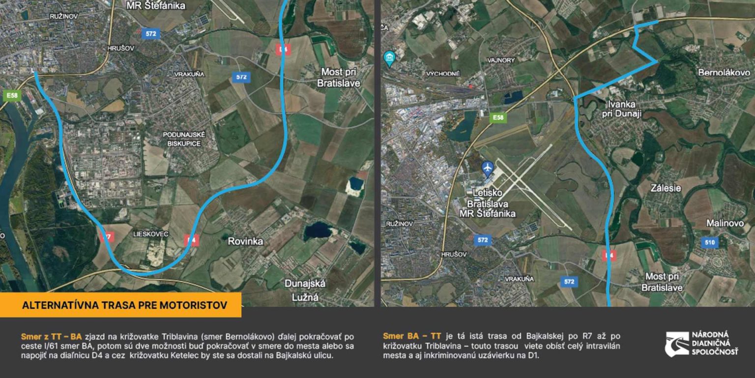 Práce na križovatke D1/D4 idú do ďalšej realizačnej fázy