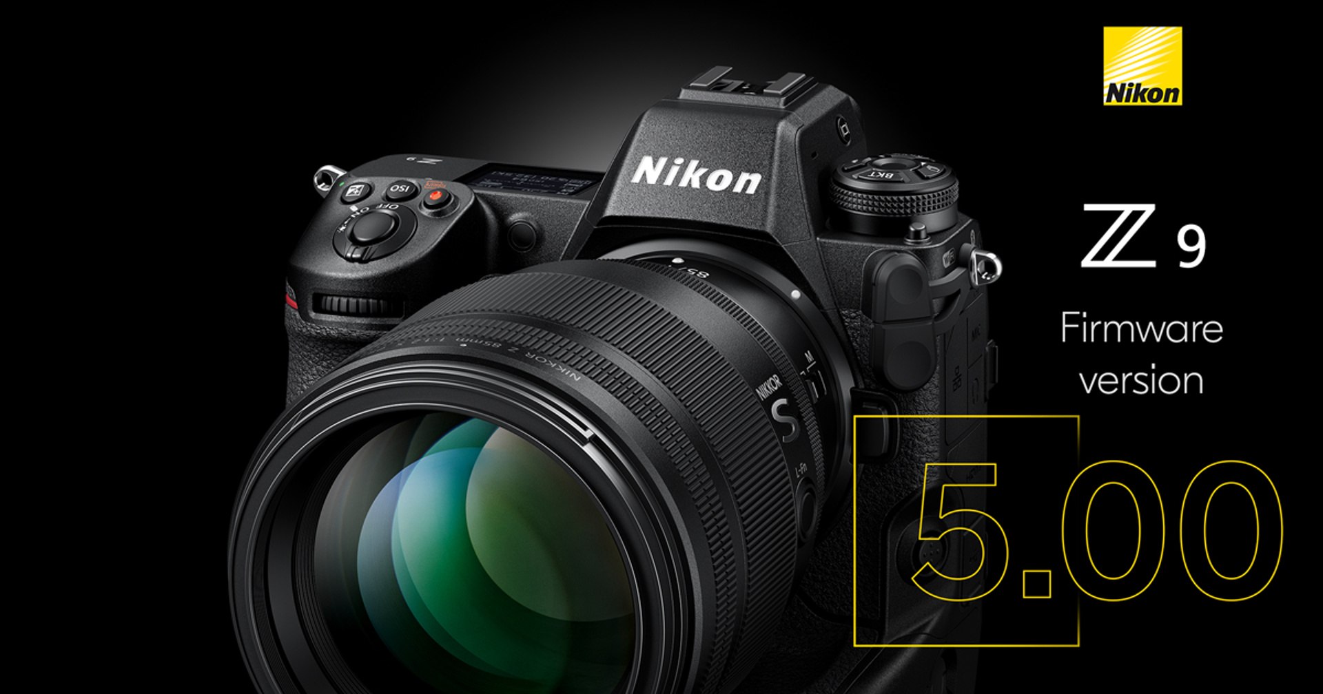 Nikon predstavuje významnú aktualizáciu firmvéru pre fotoaparát z 9 verzie 5.00