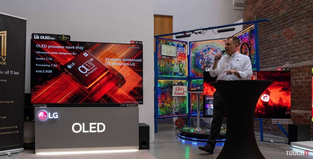 Nový proces Alpha 12 v najvyšších televízoroch OLED od LG