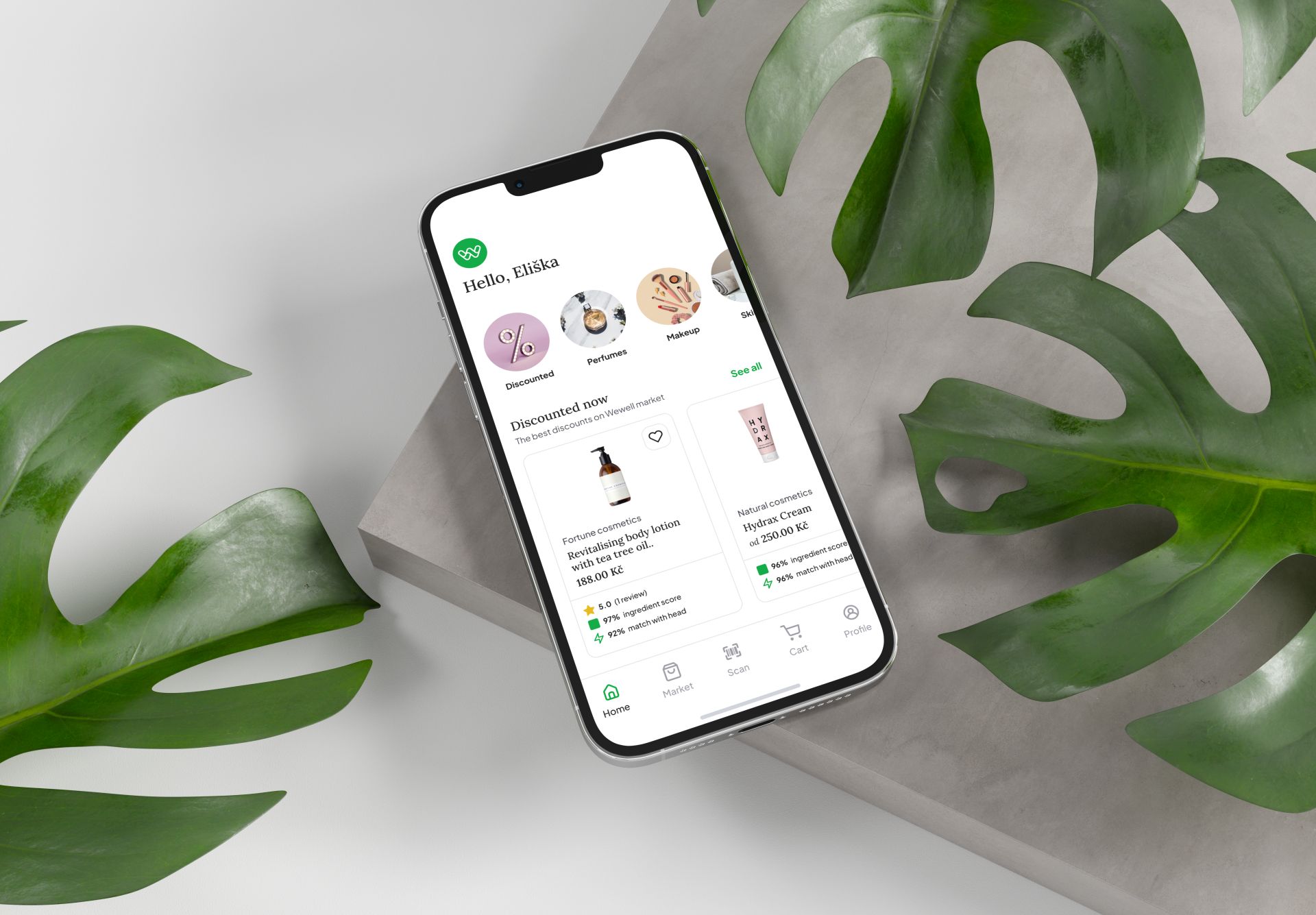 Aplikácia bezpečnej kozmetiky Wewell má 300 tisíc používateľov, jej revolučné trhovisko ponúka 15 tisíc produktov s hodnoteniami na mieru