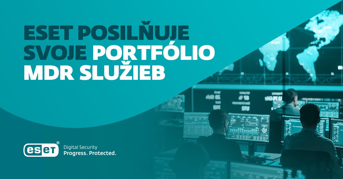 ESET vynovuje ponuku pre firmy, rozširuje portfólio služieb riadenej detekcie a reakcie MDR