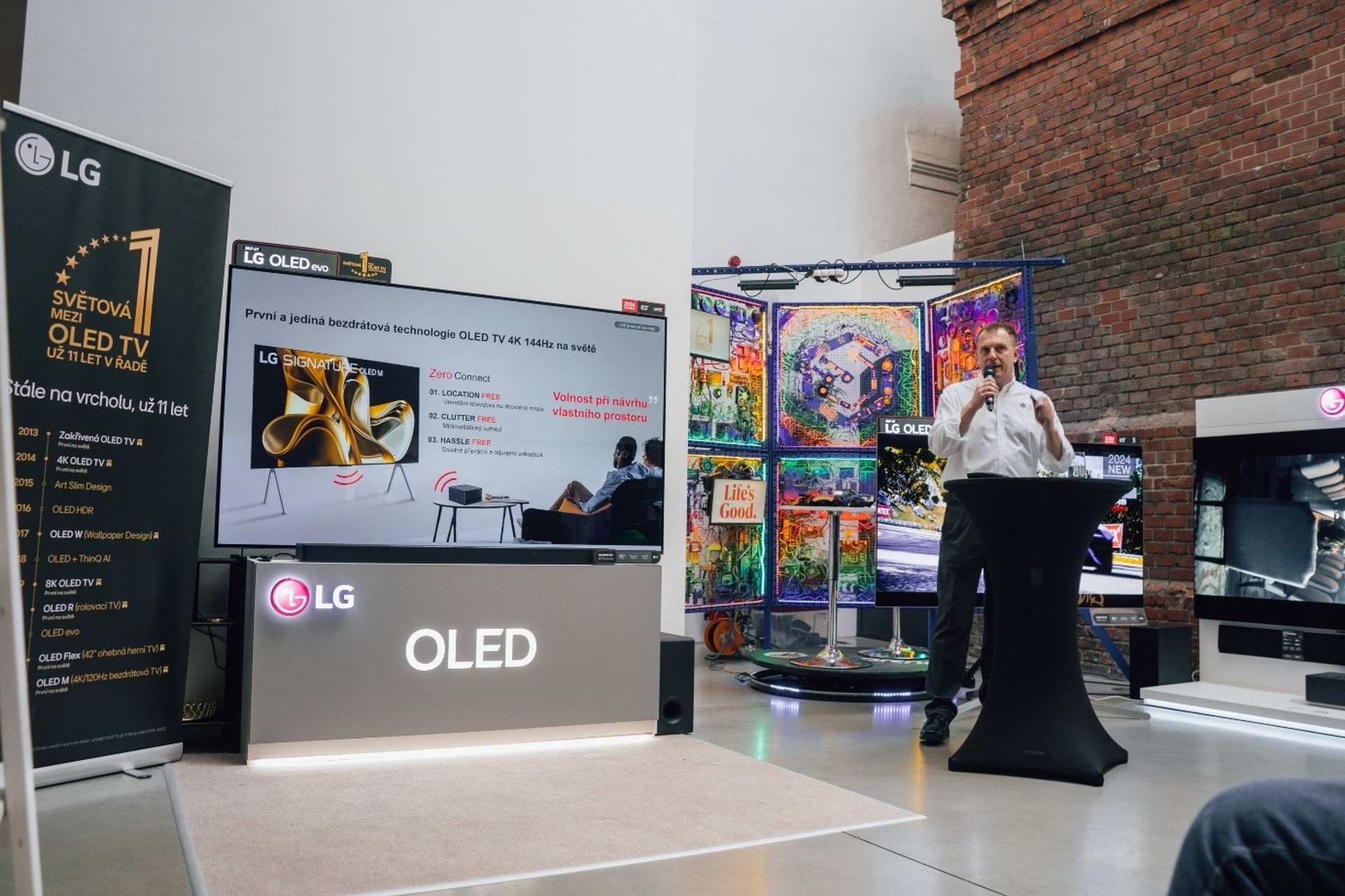 LG predstavuje portfólio televízorova technológií na rok 2024