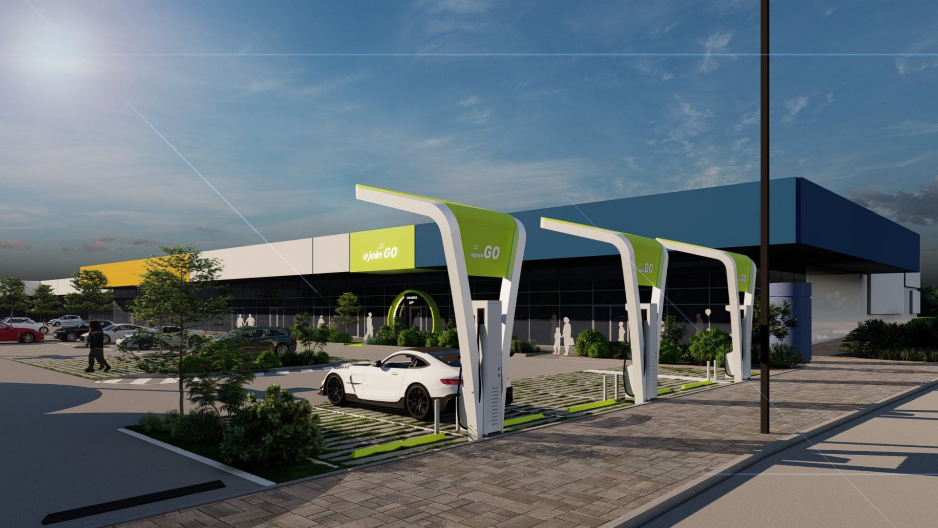 Najvýkonnejší nabíjací HUB v Európe vyrastie na Slovensku, elektromobil nabijete za 5 minút