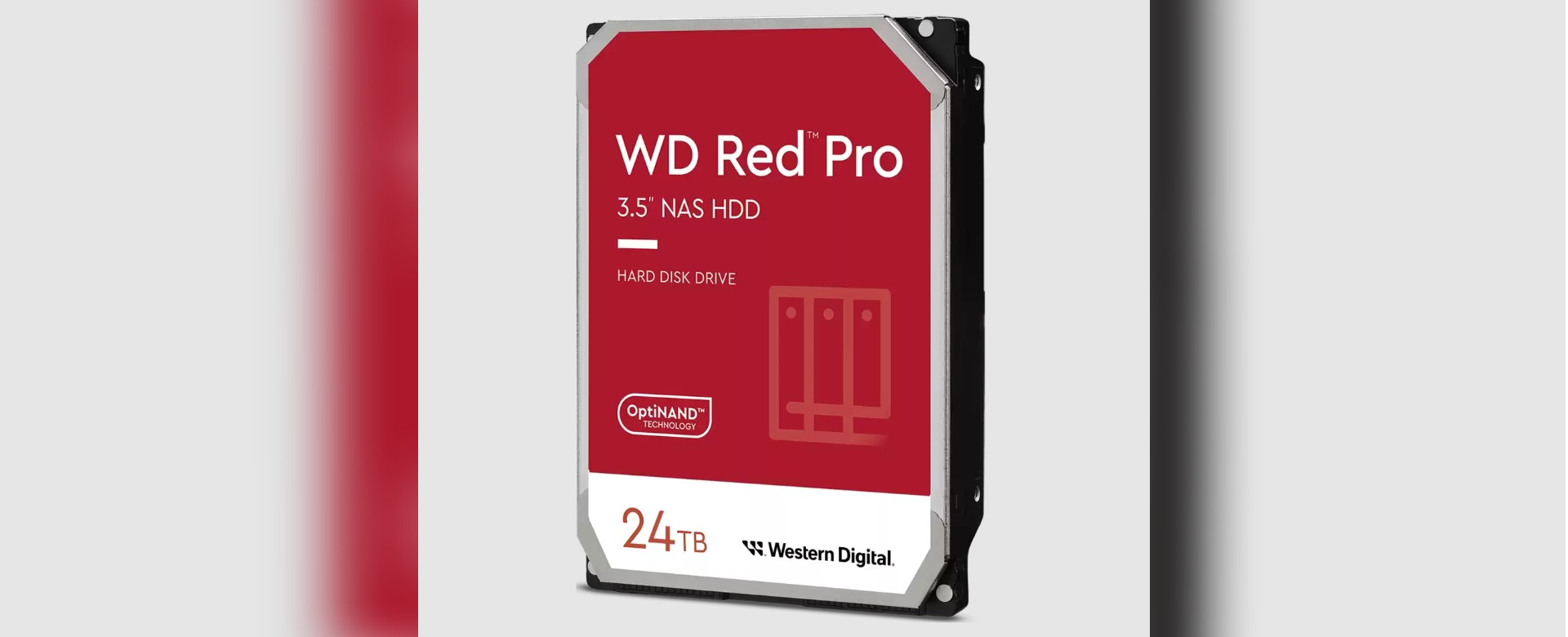 Western Digital zahájil dodávky pevného disku WD Red Pro s kapacitou 24 TB