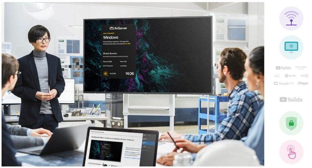 Spoločnosť Sharp/NEC uvádza na trh novú sériu interaktívnych displejov Sharp LA