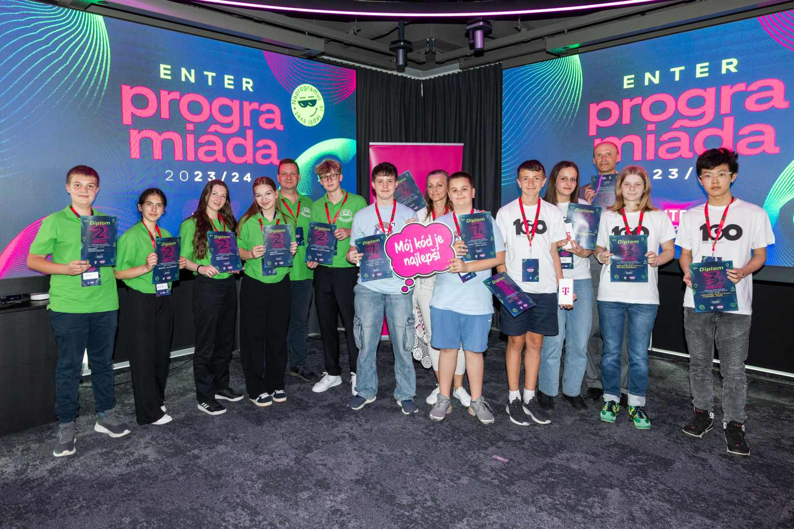 ENTER Programiáda pozná víťaza: Stal sa ním projekt Bezpečné šifrovanie správ od gymnazistov z Košíc