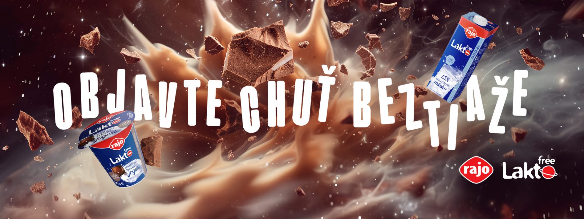 Chuť beztiaže v novej rajo Laktofree kampani vytvorila umelá inteligencia