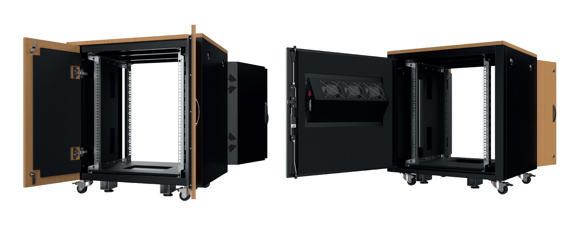 Kam schovať počítačový server, aby nekazil interiér pracovne?