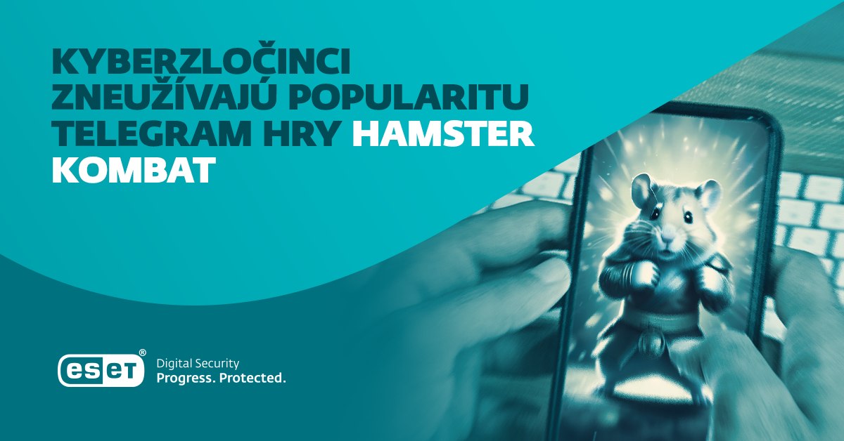 Popularitu Telegram hry Hamster Kombat zneužívajú kyberzločinci na špionáž a krádež informácií