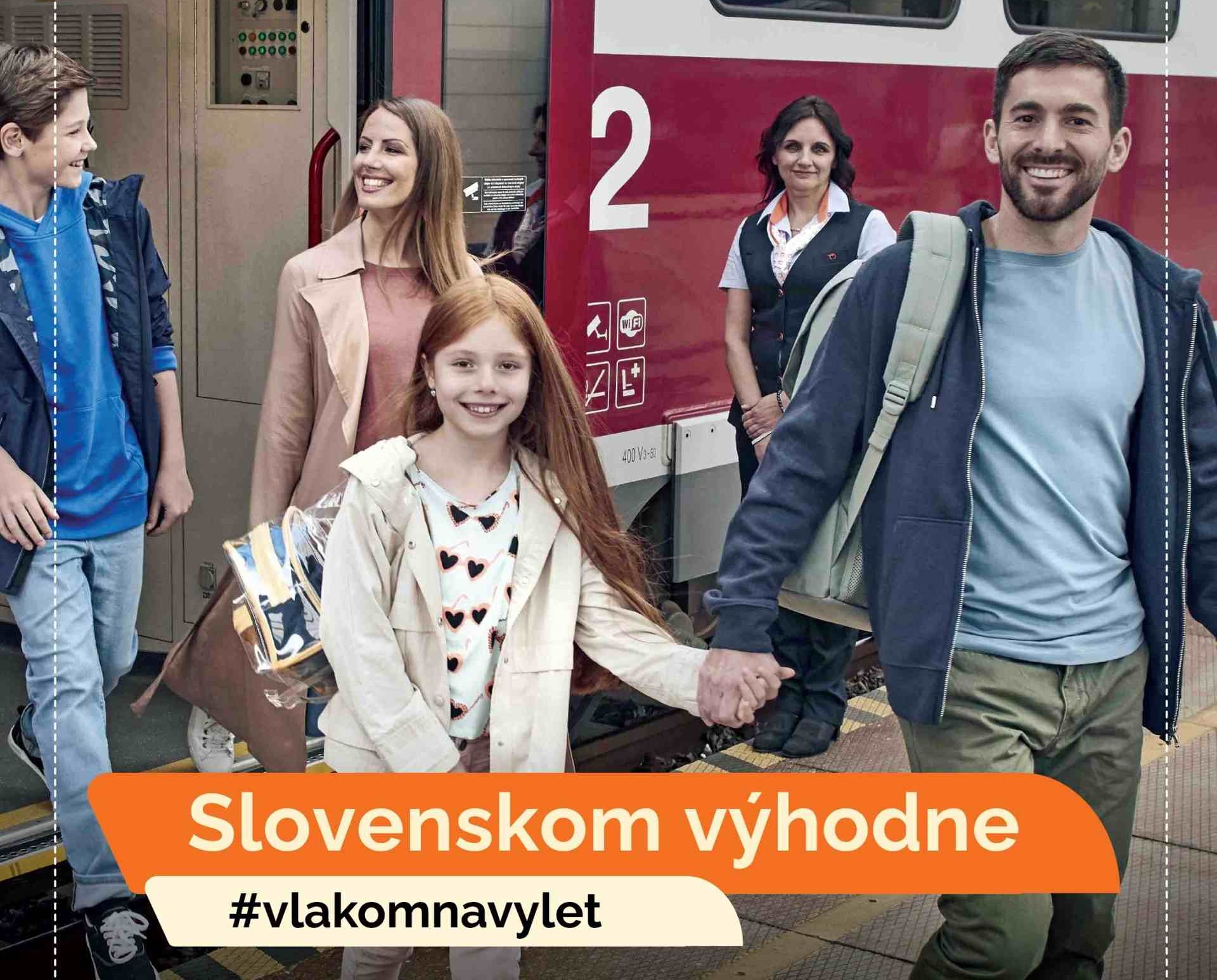 Leto plné slobody so Železničnou spoločnosťou Slovensko. S letnými lístkami SLOVAK spoznáte vlakom celú krajinu
