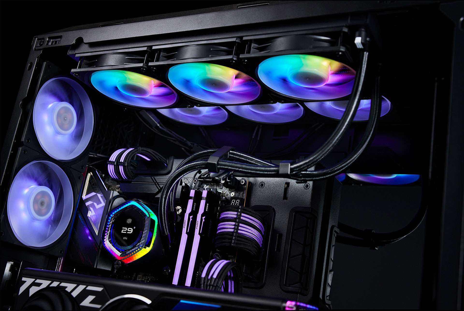 Revolučné AIO chladenie Cooler Master MasterLiquid 360 Ion s dynamickým LCD displejom