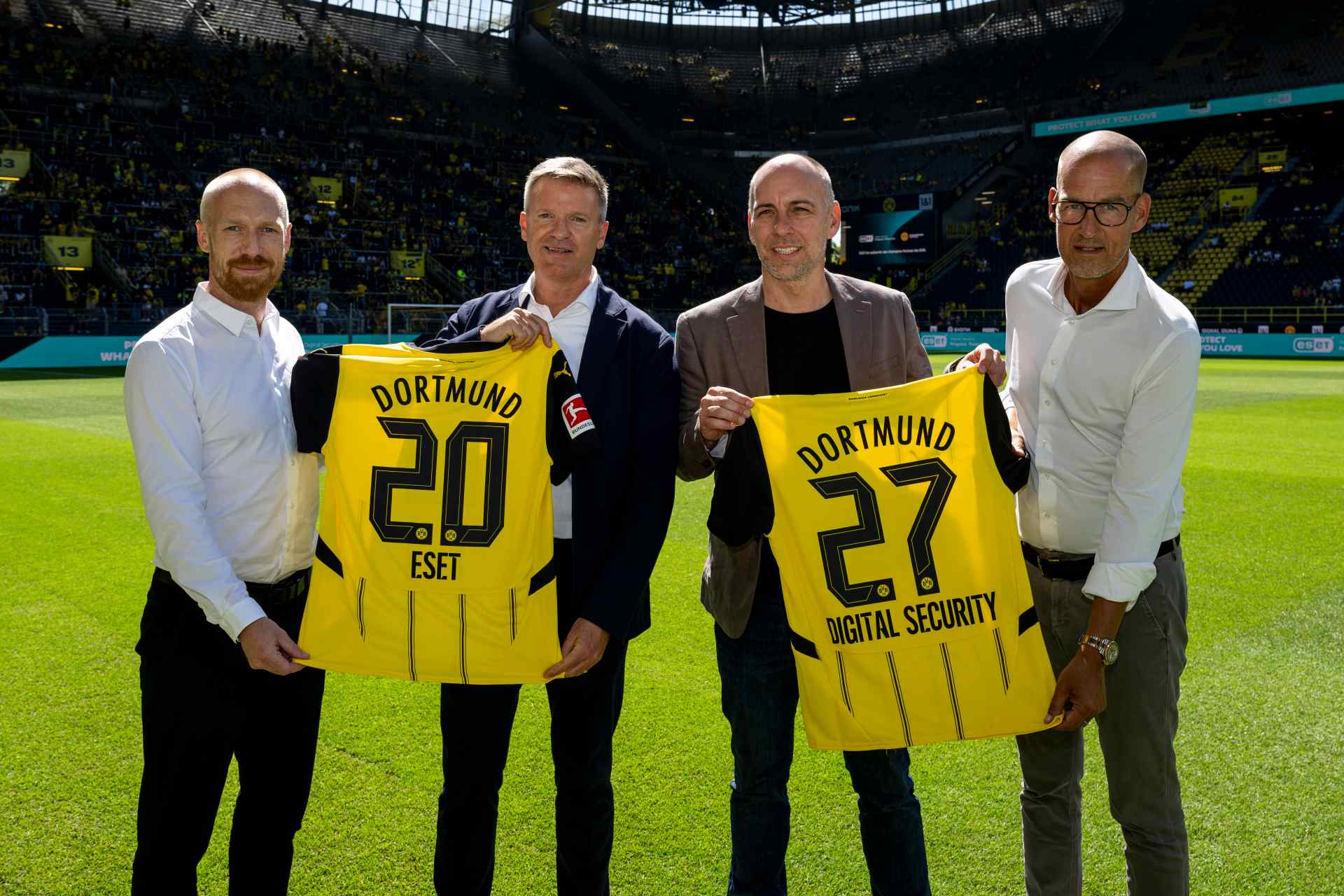 ESET a Borussia Dortmund predlžujú partnerstvo do roku 2027