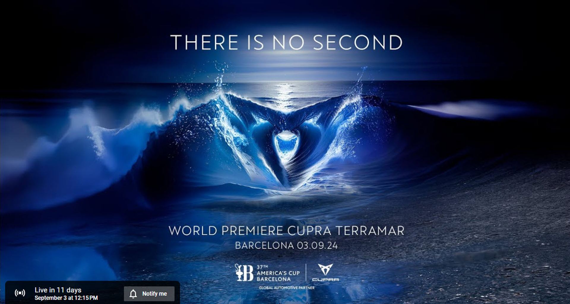 CUPRA predstavuje nový model CUPRA Terramar pred jeho svetovou premiérou na 37. ročníku America´s Cup