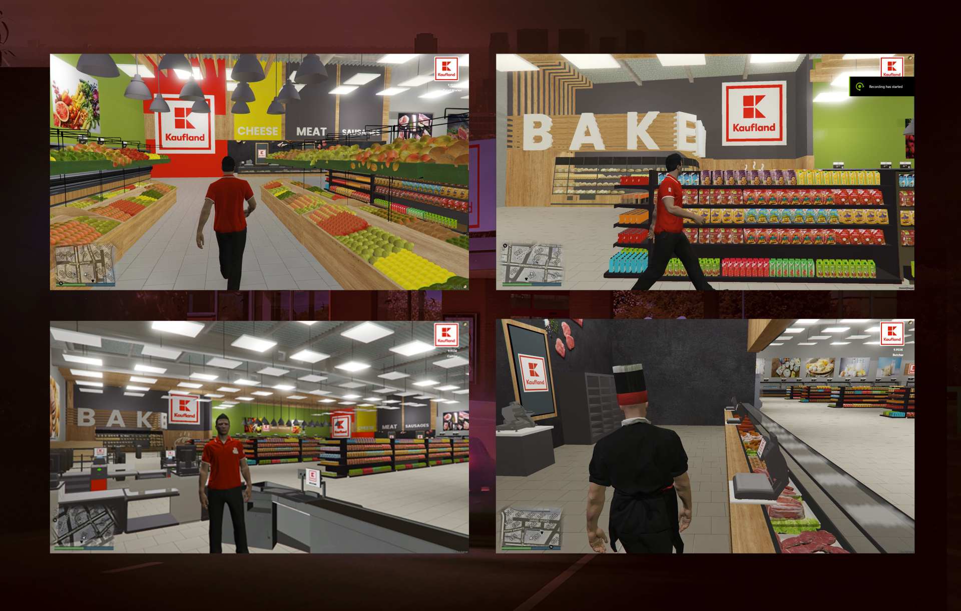 Kaufland oslovuje fanúšikov virtuálnej reality, červenú predajňu nájdu aj v GTA