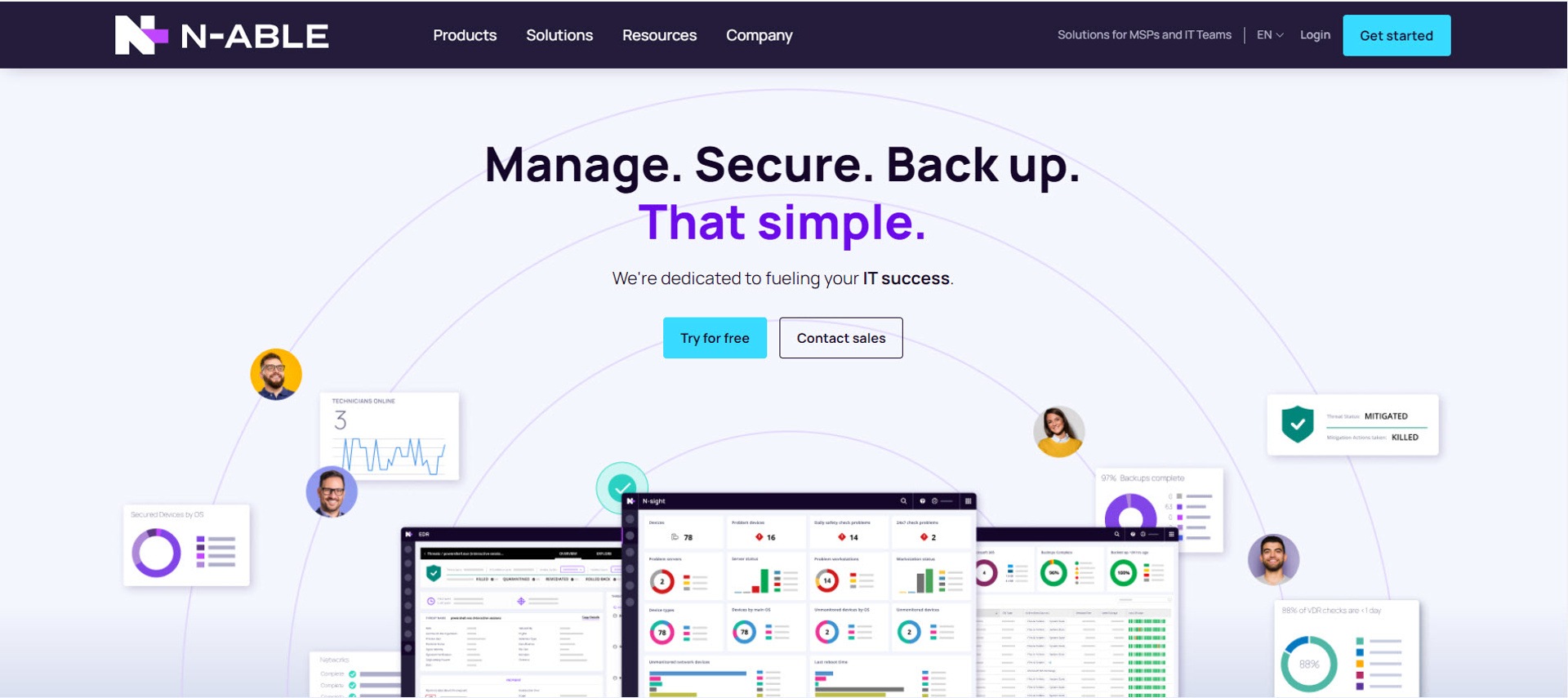 Platforma N-able EDR je opäť lídrom v magickom kvadrante Gartner