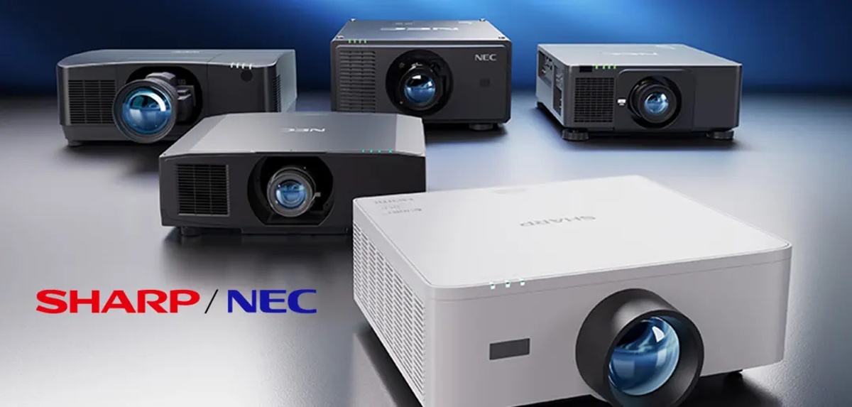 Zrodené z dedičstva NEC, zdokonalené pod značkou Sharp