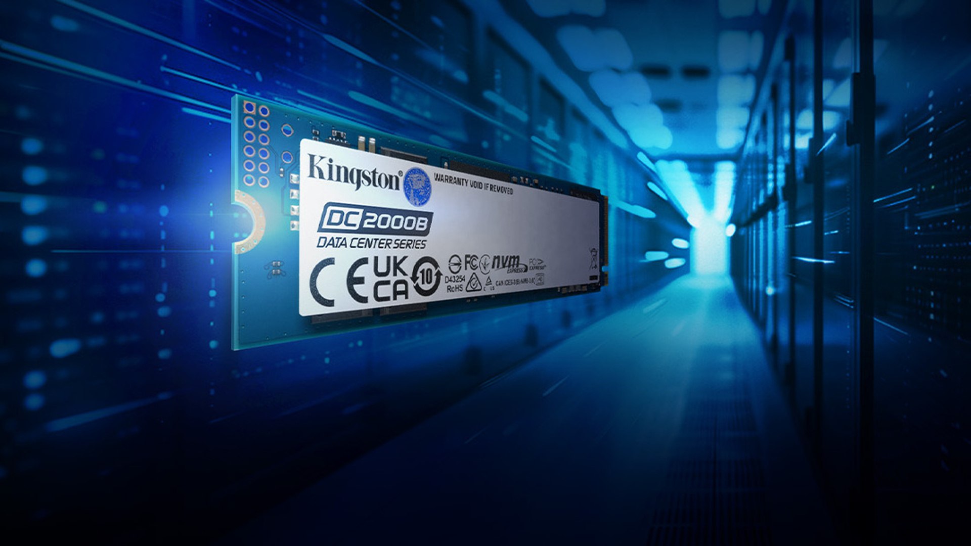 Kingston Digital uvádza Enterprise Class SSD disk s NVMe rozhraním, ktorý je určený pre dátové centrá