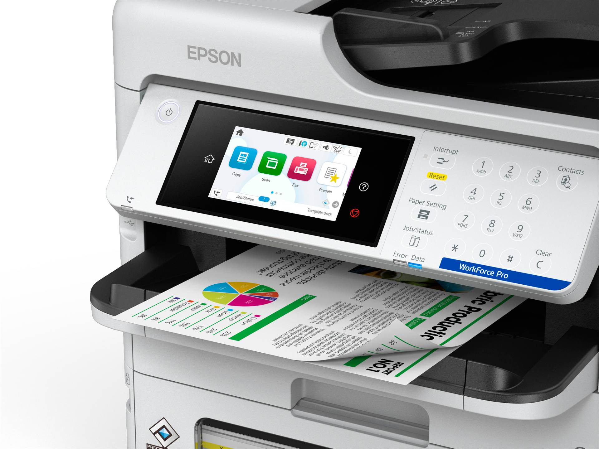 Epson uvádza na trh nové tlačiarne A4 s technológiou RIPS (Replaceable Ink Pack System)