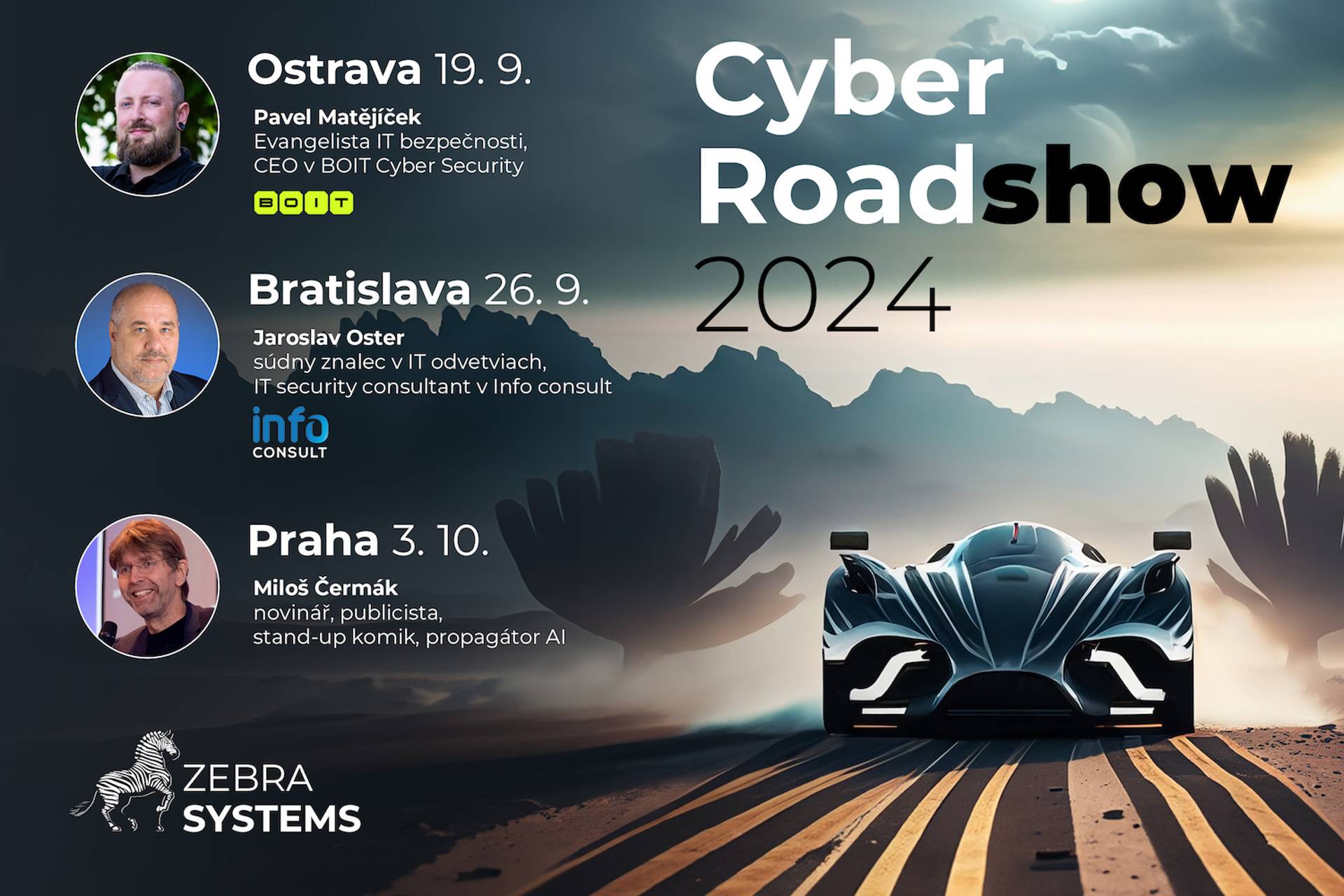 ZEBRA Cyber Roadshow 2024 predstaví trendy v modernej kybernetickej ochrane