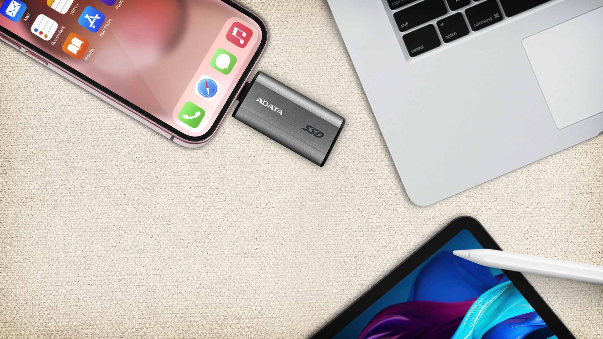 Externé SSD disky ADATA SC750 na prácu s dátami na cestách