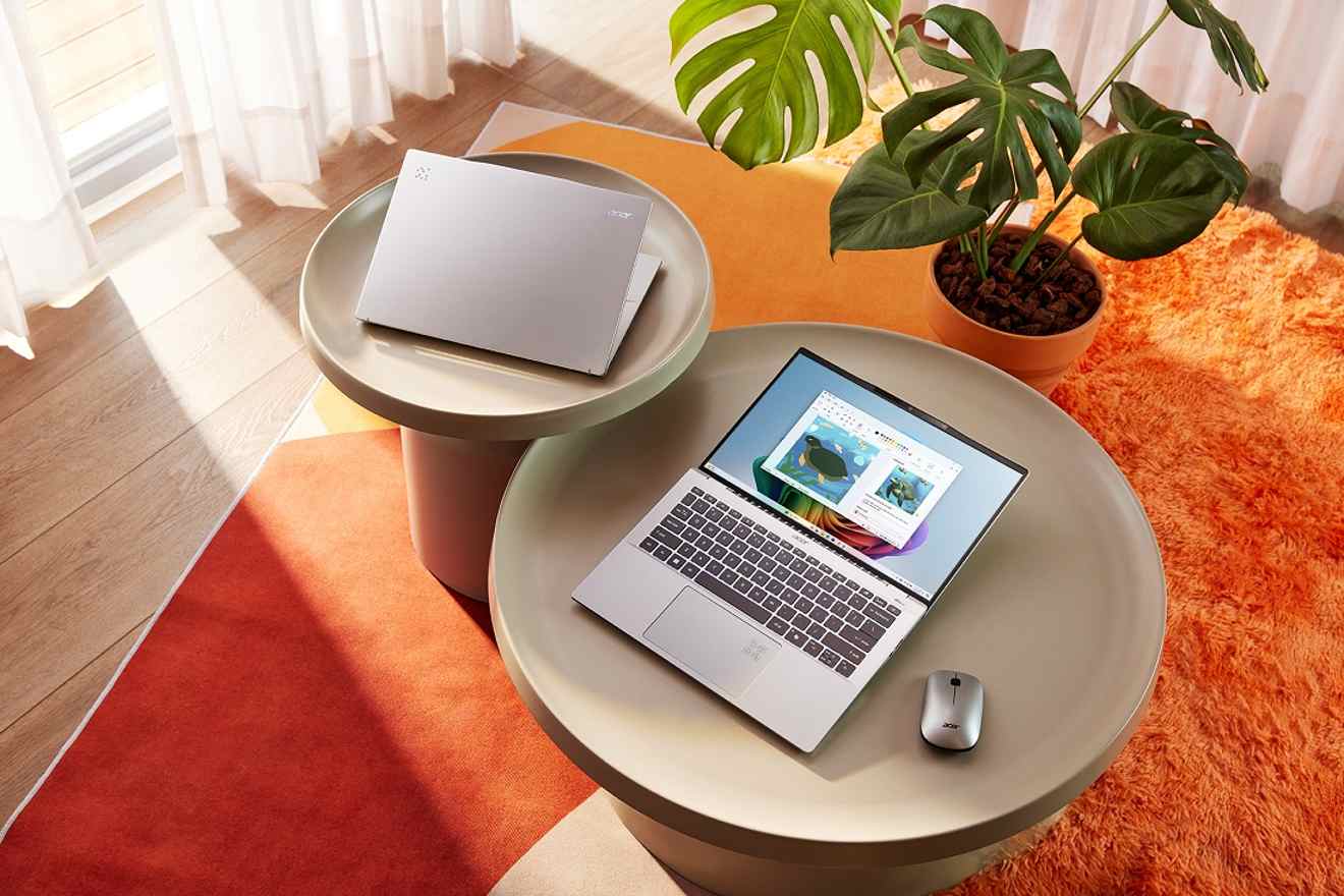 Acer rozširuje svoju sériu počítačov Copilot+ o nové notebooky Swift 14 AI a Swift Go 14 AI