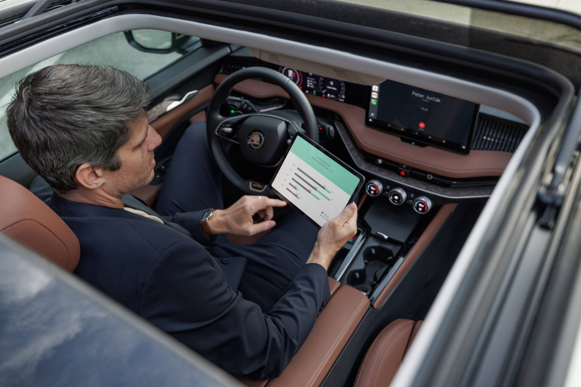 Manažéri na Slovensku odrobia z auta až štvrtinu svojho pracovného času