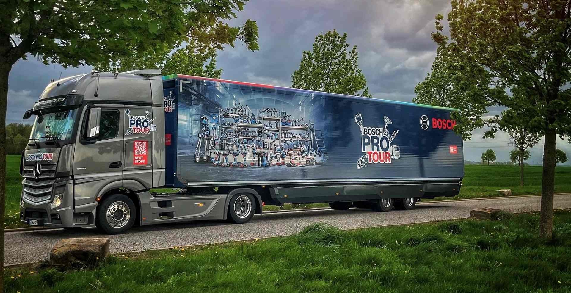 Bosch: Interaktívny zážitok s novým showtruckom na európskom turné