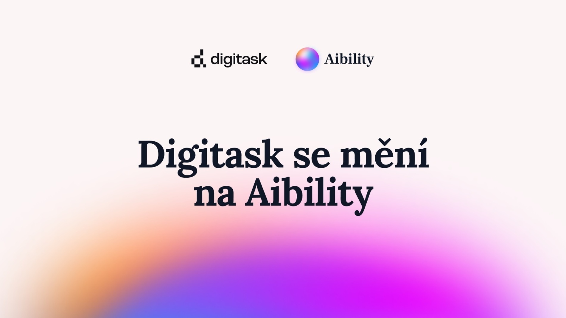 Digitask sa mení na Aibility a predstavuje novú AI konzultantku Aimee