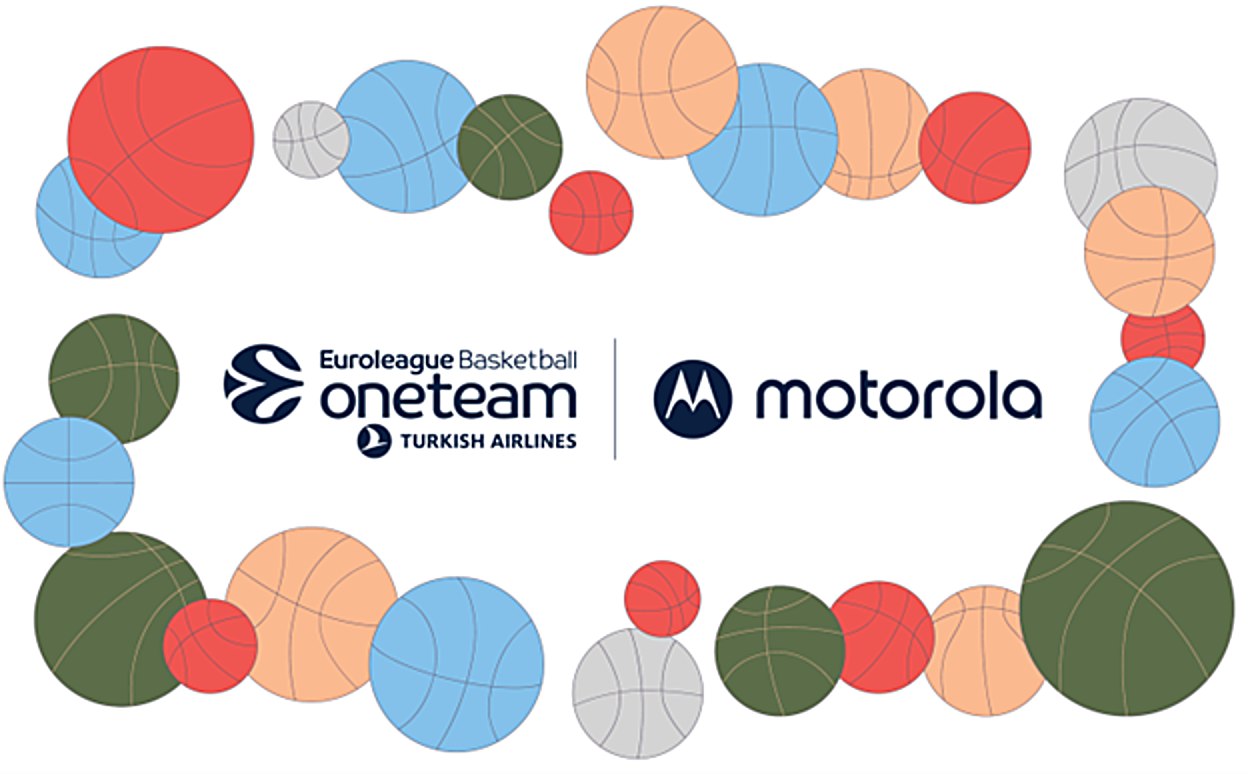 Spoločnosť Motorola ohlasuje spoluprácu s programom basketbalovej Euroligy One Team. Cieľom je podpora fair play a životných hodnôt