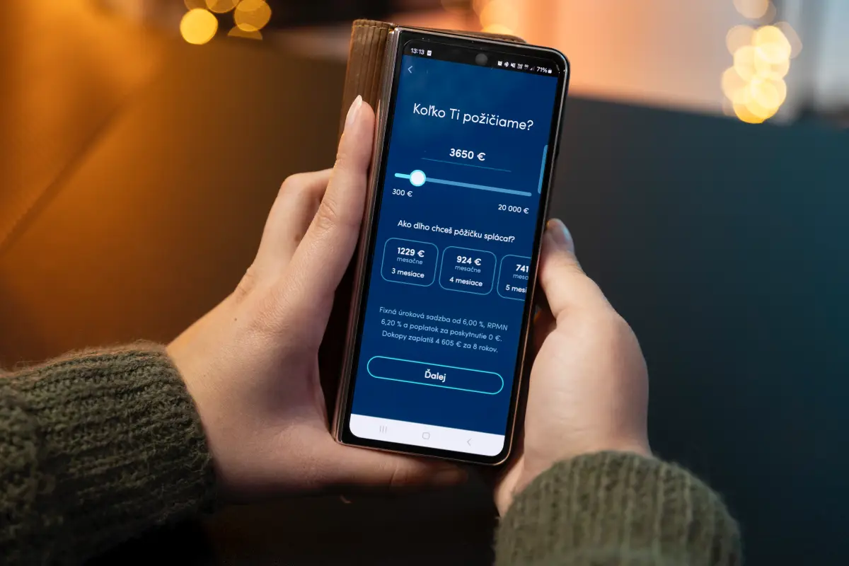 Spotrebiteľské úvery majú u Slovákov a Sloveniek stabilné miesto. Berú si ich hlavne rodiny s deťmi a ľudia s malou alebo žiadnou finančnou rezervou.