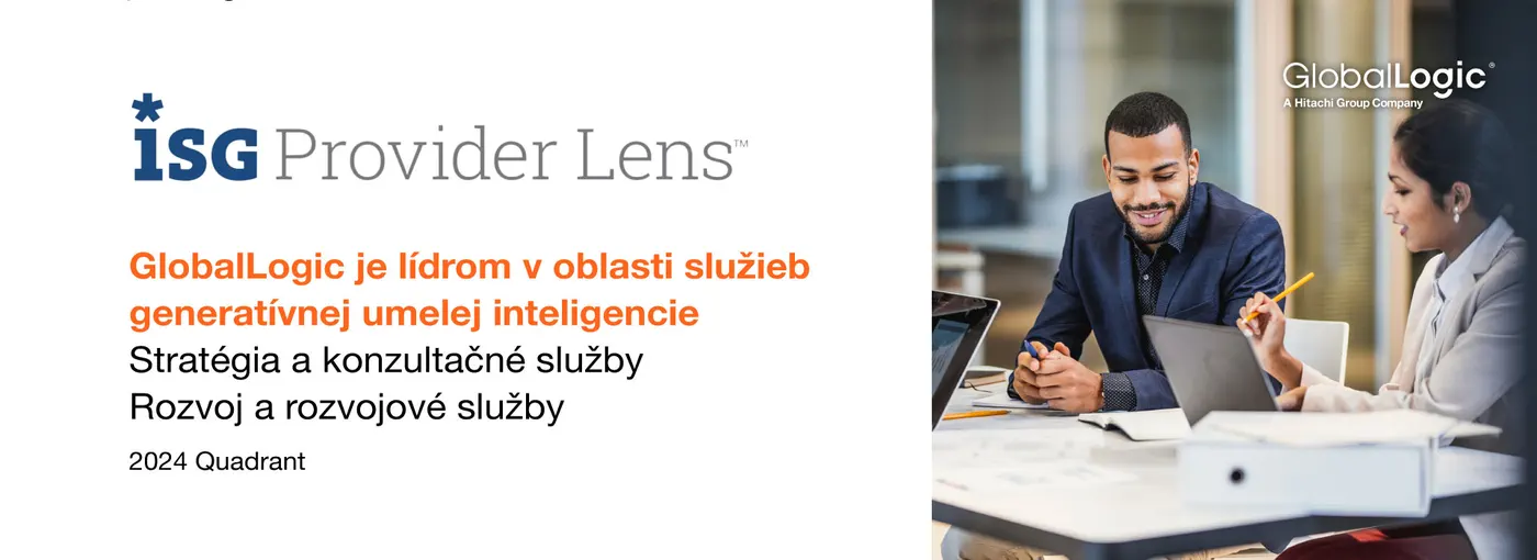 Spoločnosť GlobalLogic je podľa najnovšieho ocenenia lídrom v oblasti služieb generatívnej AI