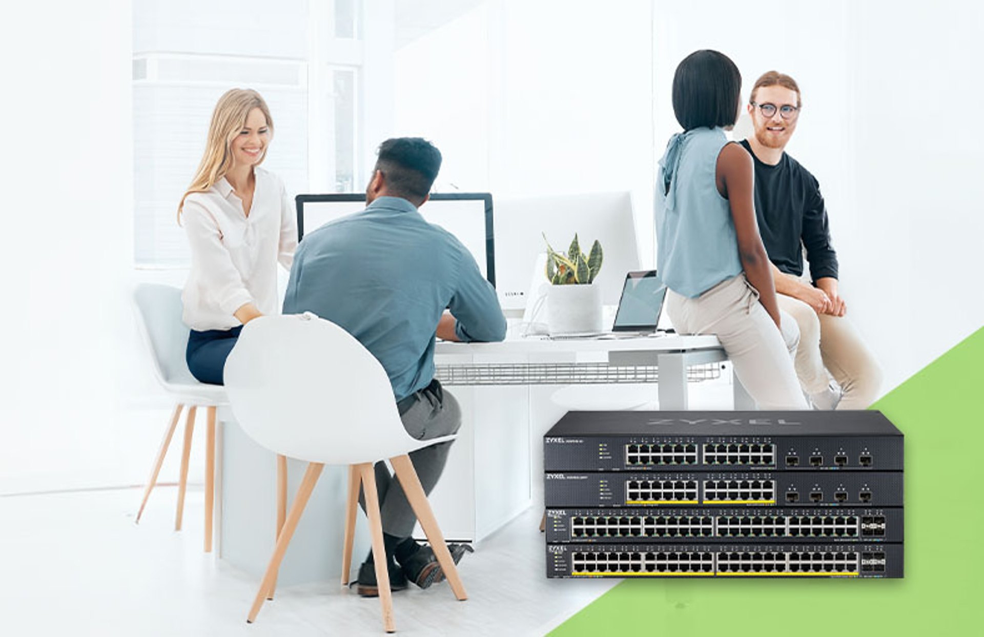 Zyxel Networks prináša dostupné a ekologické chytré riadené 10 GbE prepínače