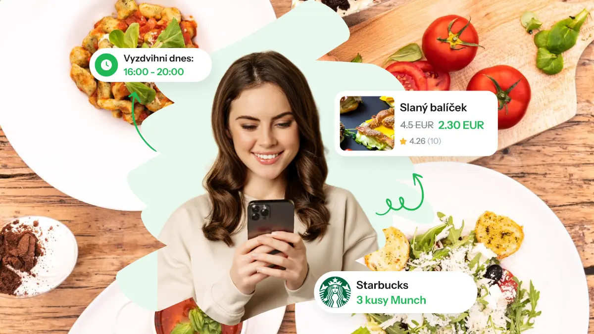 Väčšina Slovákov a Čechov stratí vyhodeným jedlom aj 30 eur za mesiac