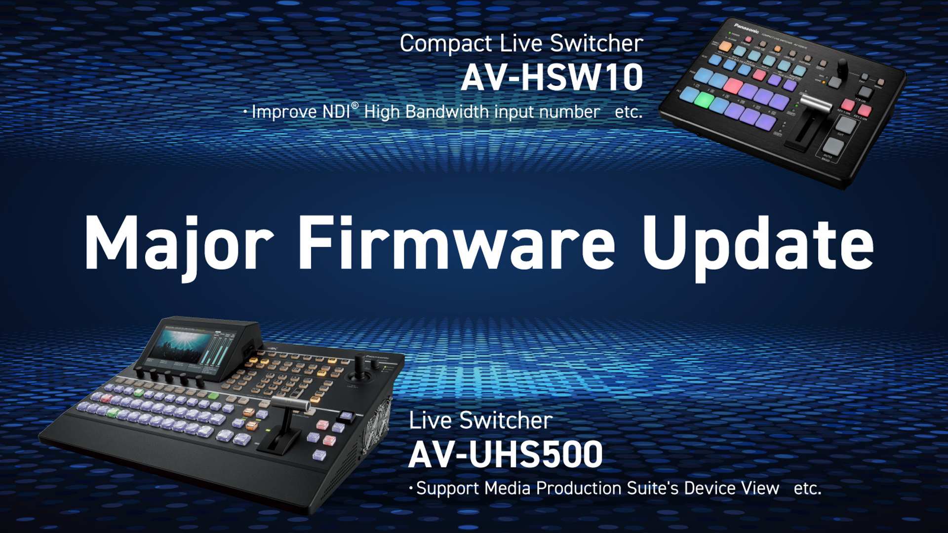 Nový softvér Panasonic KAIROS výrazne vylepšuje možnosti vysielania