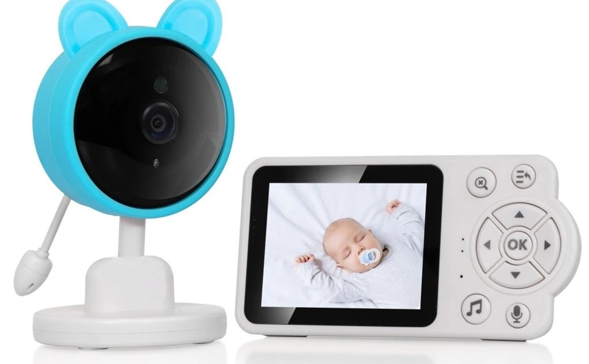 EVOLVEO Baby Monitor N3. Detská video pestúnka pre bezpečie a pokoj