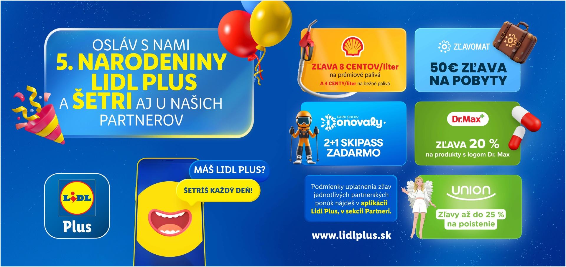 Lidl Plus je už päť rokov synonymom úspor pre slovenských zákazníkov