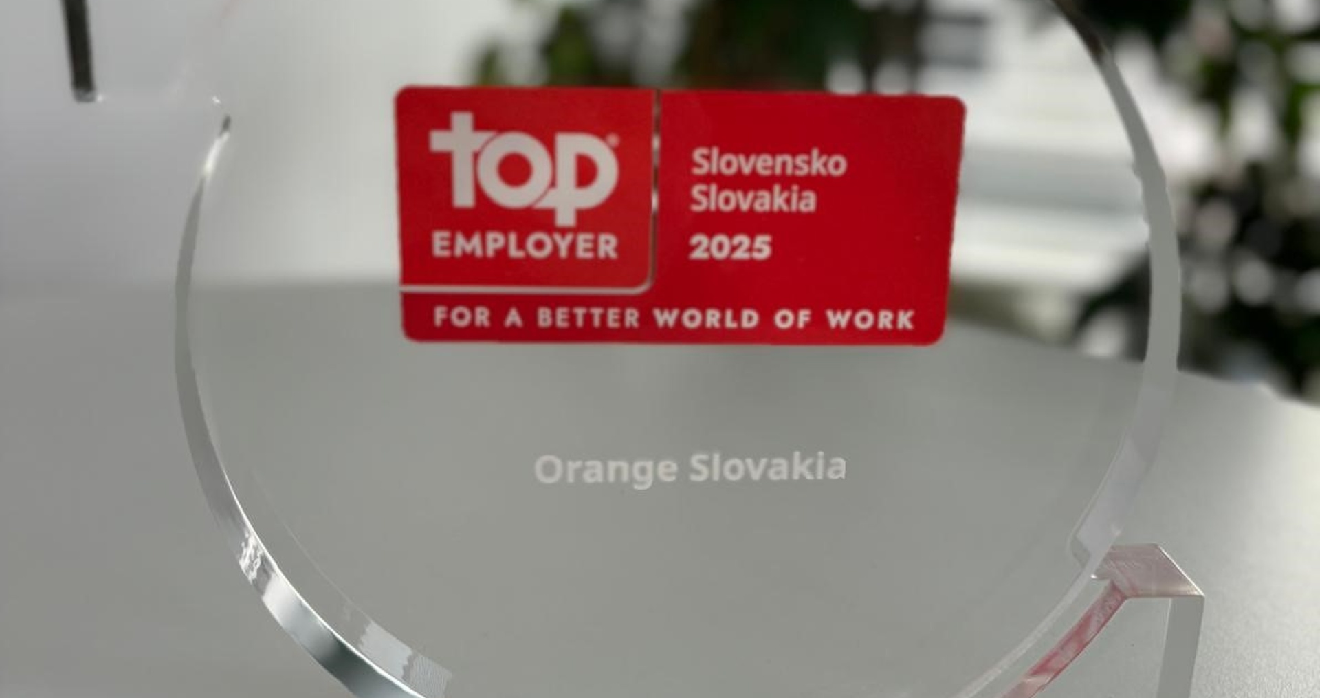 Orange opäť získal ocenenie TOP Employer: Silný je v komunikácii a počúvaní feedbacku od zamestnancov, pracovnej atmosfére, digitálnom HR a v benefitoch