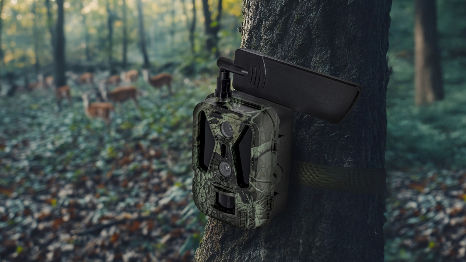 Fotopasca EVOLVEO StrongVision Dual PRO 4G zaručuje kvalitné snímky aj v extrémnych podmienkach a v tme