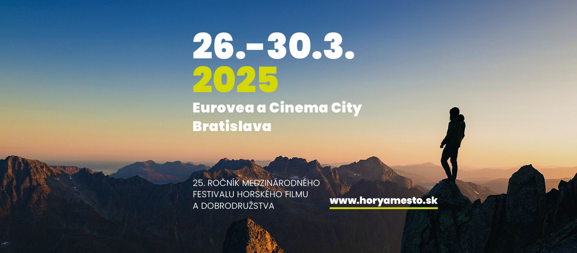 Hory a mesto na novom mieste: Medzinárodný festival horského filmu a dobrodružstva má 25 rokov
