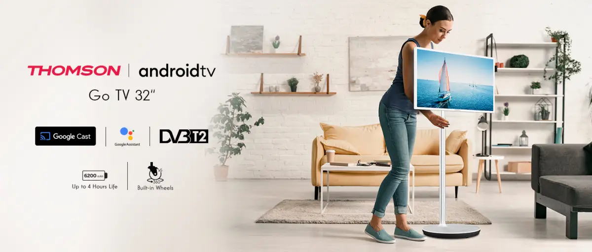 Flexibilné a mobilné: Nový THOMSON Go TV prináša televízne zážitky v pohybe
