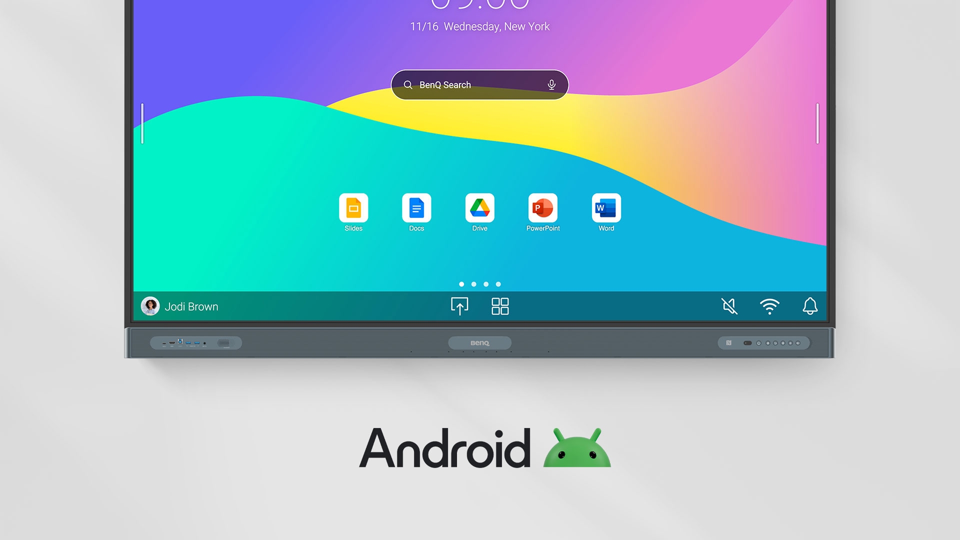 Veľkoformátové interaktívne displeje BenQ získavajú zásadnú aktualizáciu OS Android