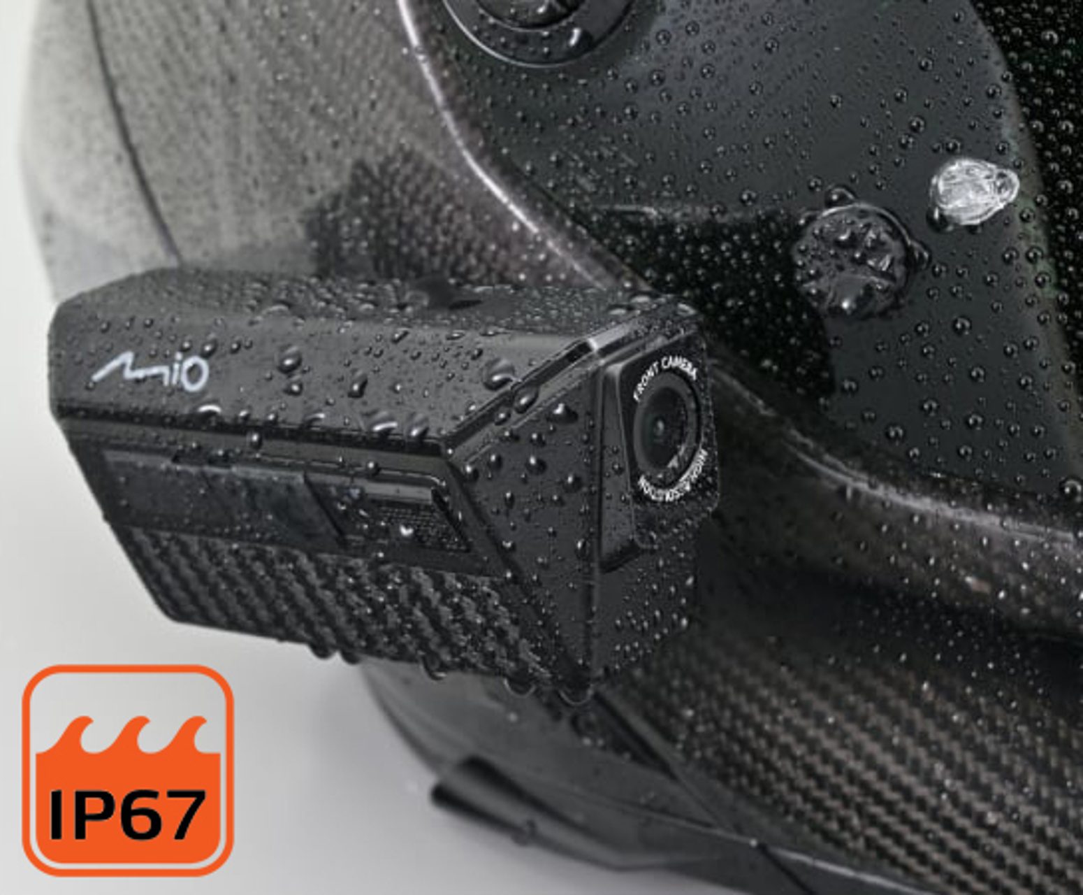 Mio MiVue MP30 GPS: 2.5K motokamera na prilbu s 2 objektívmi