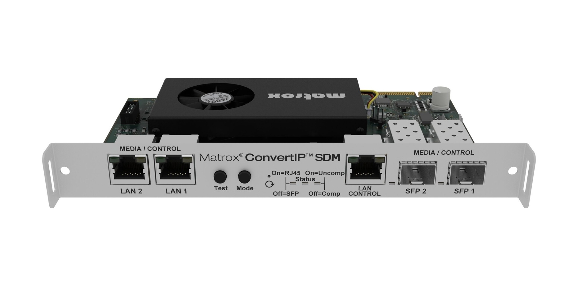 Panasonic zaraďuje karty Matrox IPMX SDM do svojej súpravy riešení AVoIP