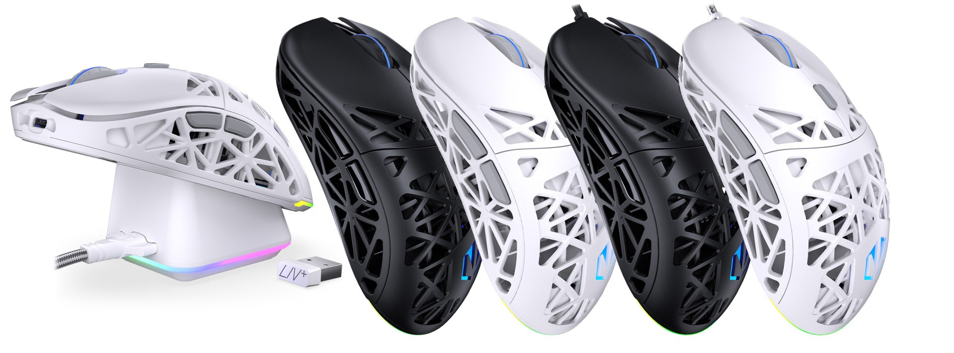 ENDORFY odhaľuje päť nových modelov v rade ľahkých myší LIV