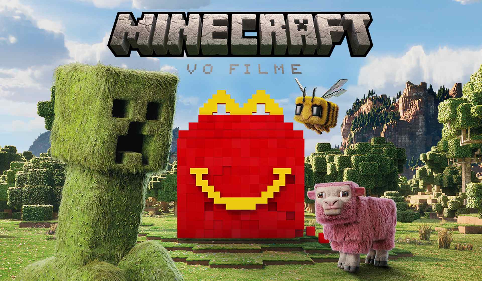 Vytvorte si svoj svet s McDonald’s & Minecraft. McDonald’s odomyká Minecraft Movie Meal