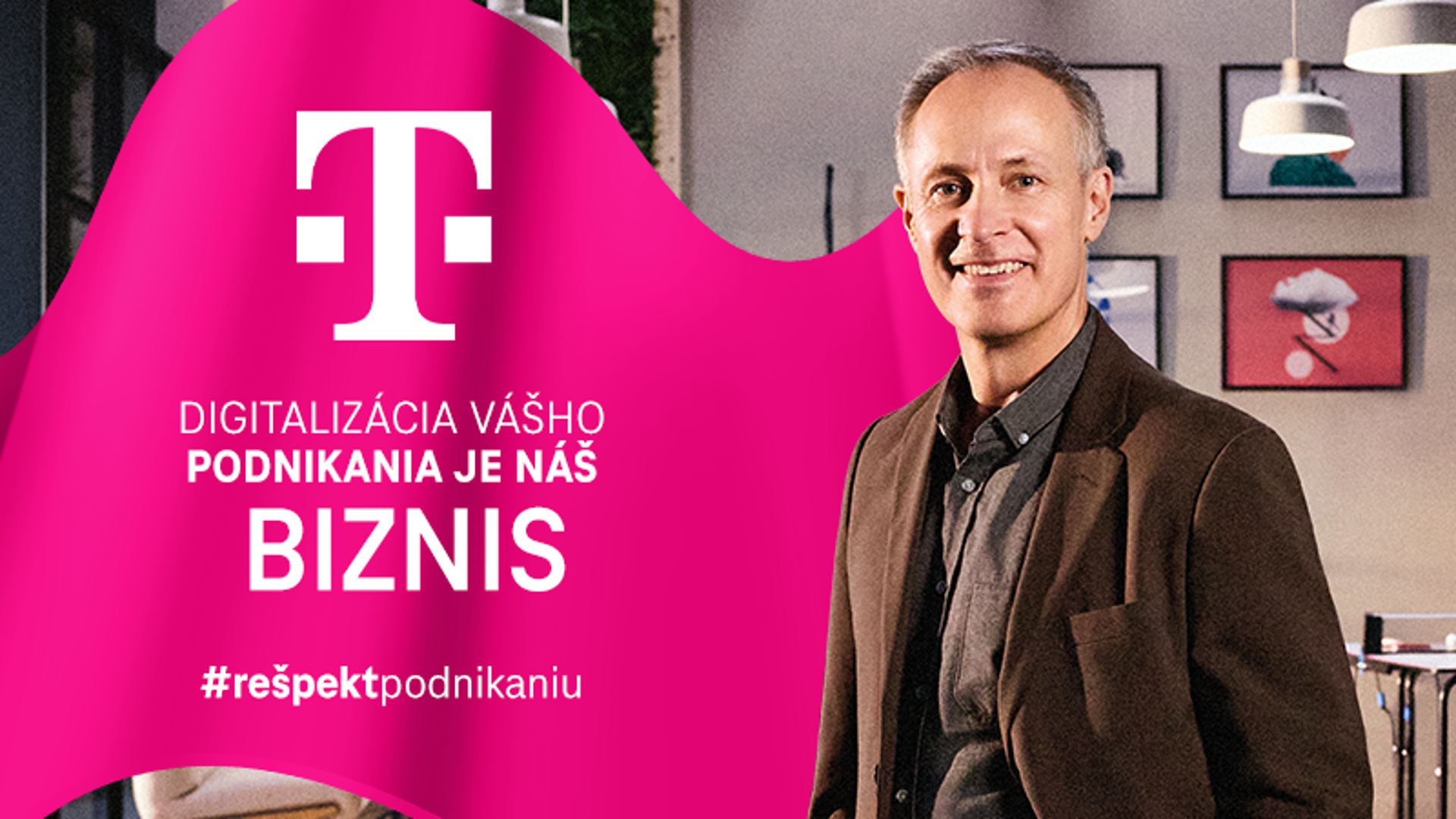 Telekom spúšťa novú kampaň pre T Business: Váš partner pre digitalizáciu a rast podnikania