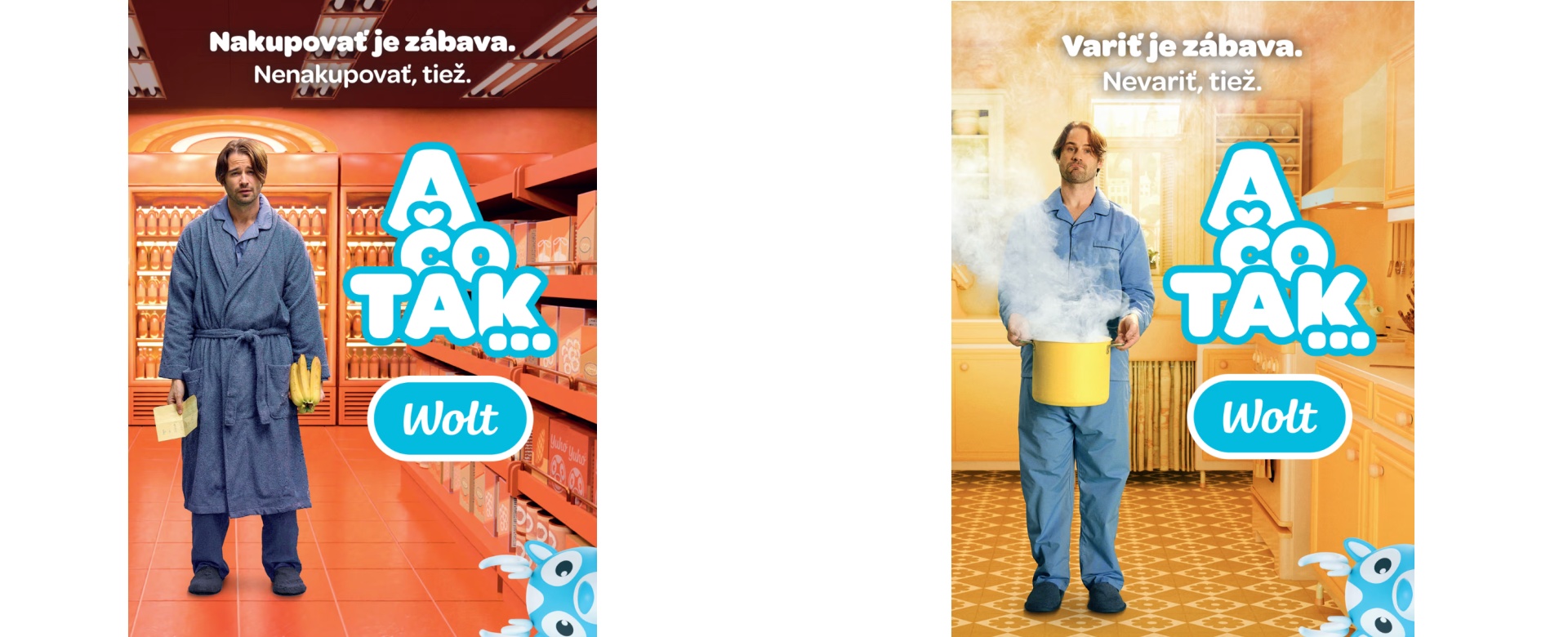 A čo tak… Wolt? Donášková služba spúšťa novú brandovú kampaň