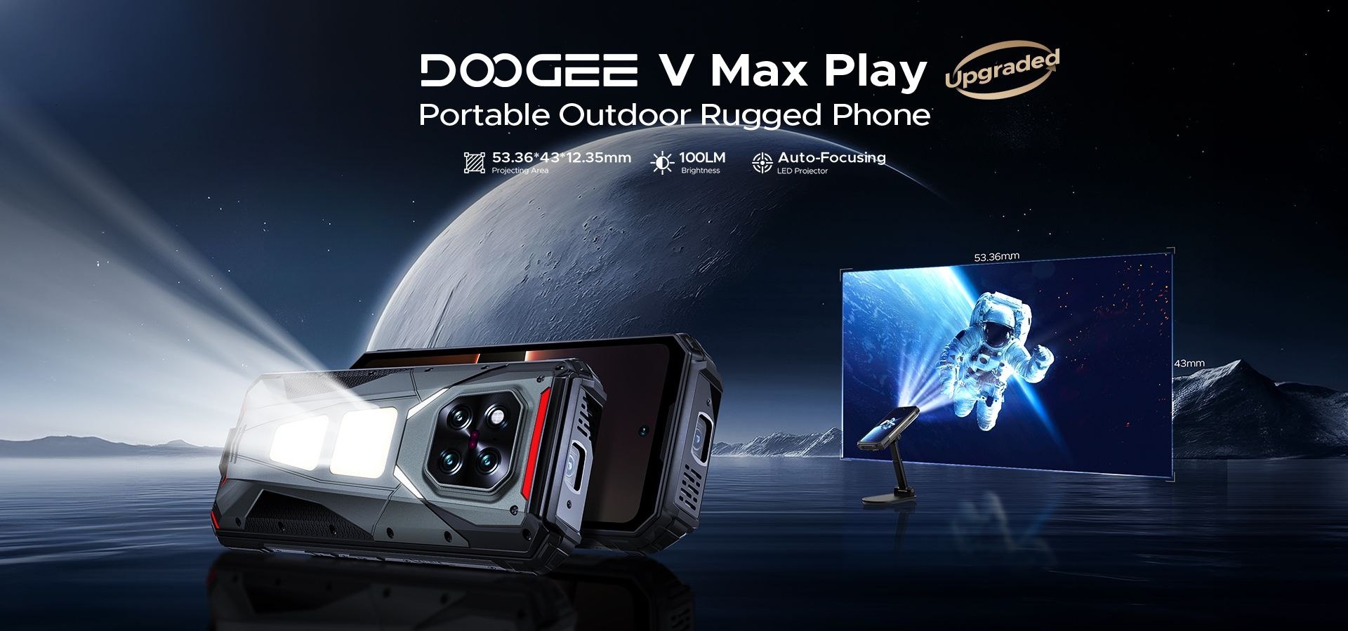 Doogee na MWC 2025 predstavilo outdoorovú beštiu V Max Play s integrovaným projektorom a dizajnové Blade GT Ultra a S200 Plus