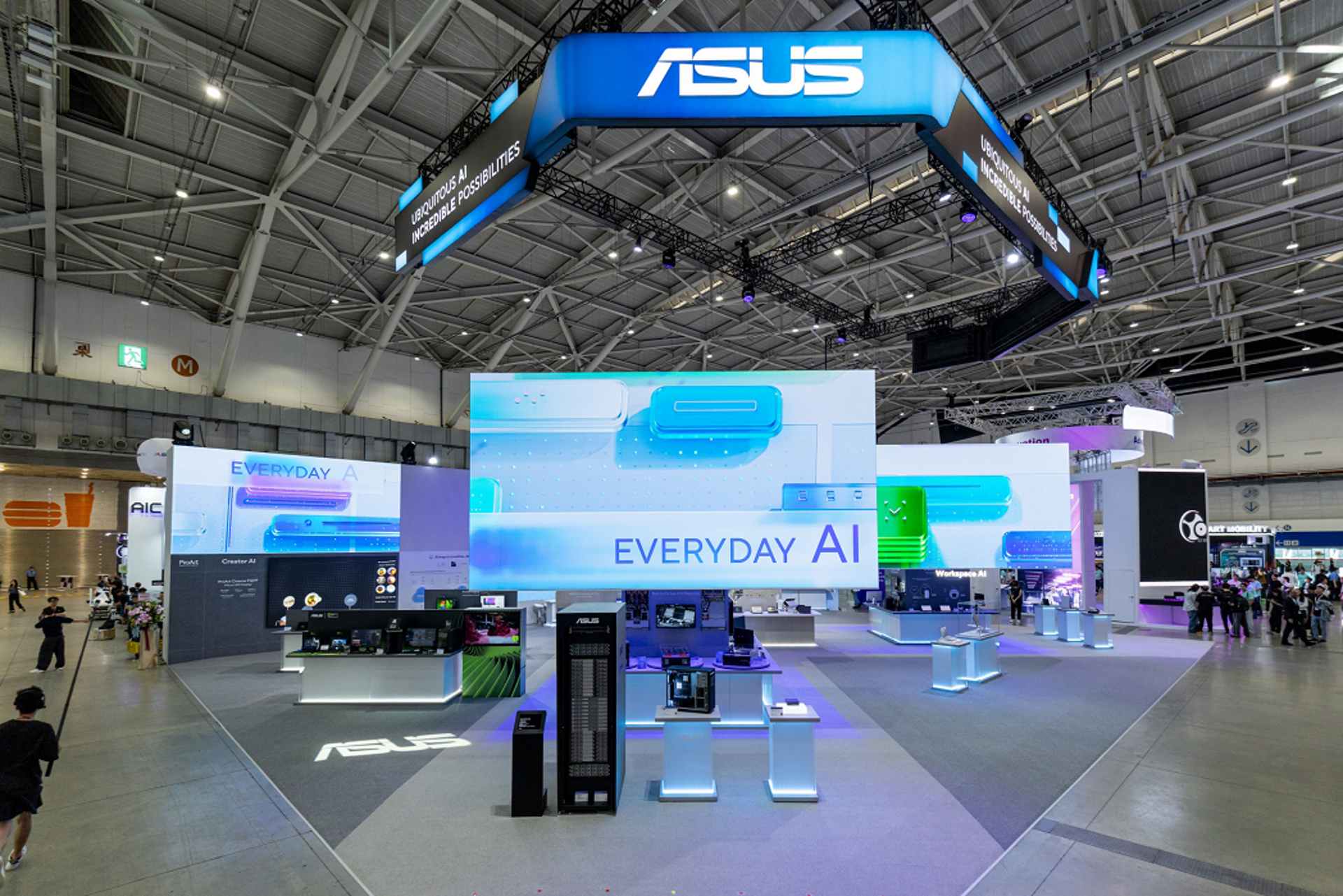 ASUS vystavuje neuveriteľné AI inovácie na výstave Computex 2025