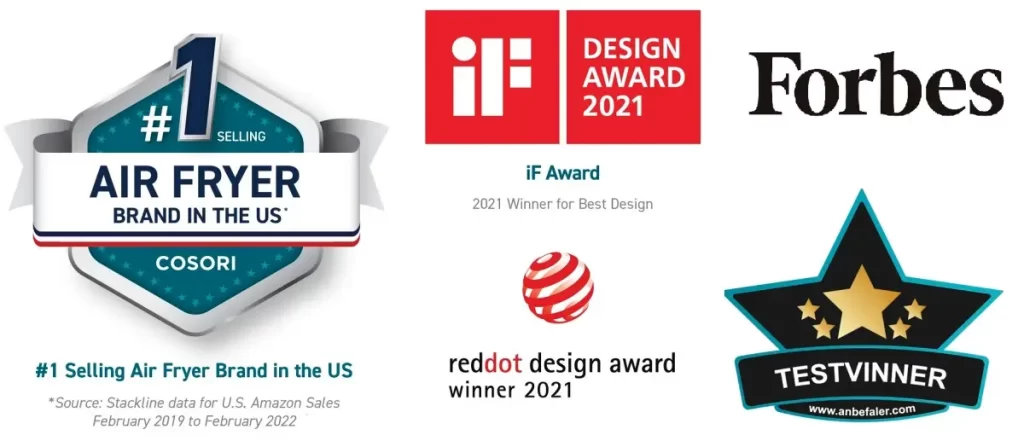 Cosori Turbo Tower Pro Smart teplovzdušná fritéza 10,8L